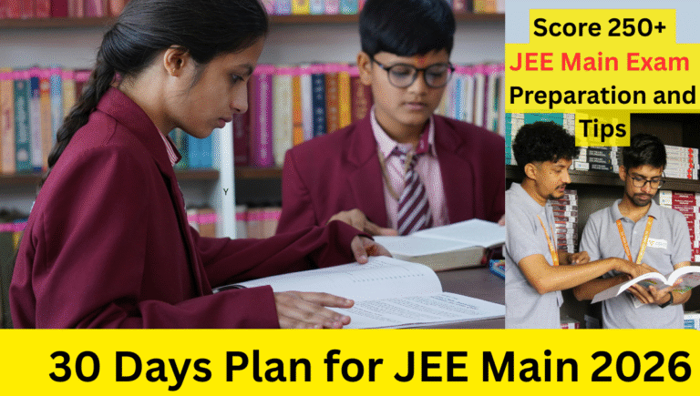 JEE Main 2026 Preparation Tips