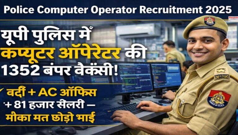 Police Computer Operator Recruitment 2025