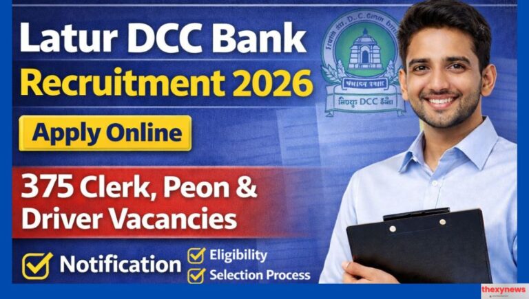 DCC Bank Chaprasi Bharti 2026