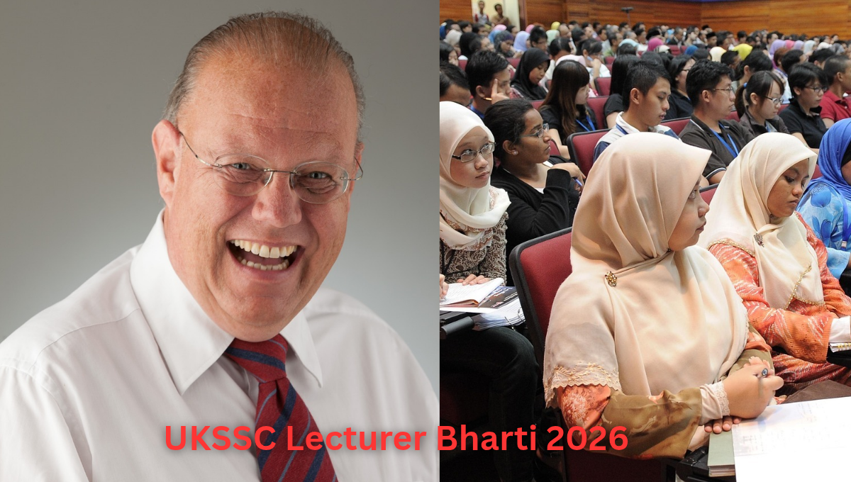 UKSSC Lecturer Bharti 2026
