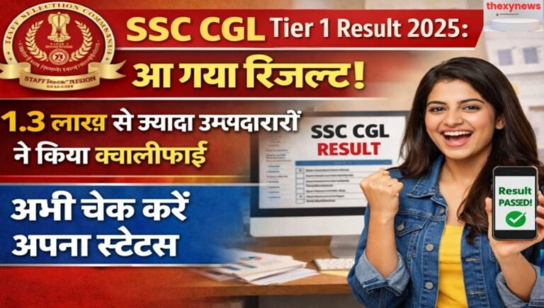 SSC CGL Tier 1 Result 2025
