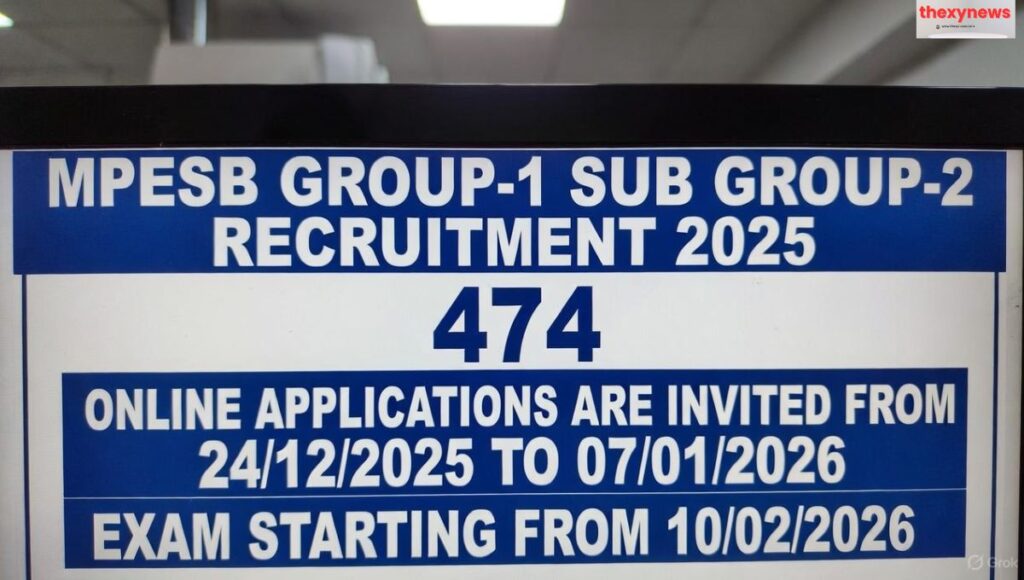 MPESB Recruitment 2025
