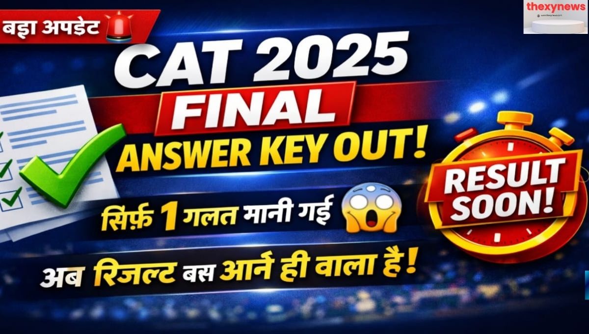 CAT 2025 Final Answer Key