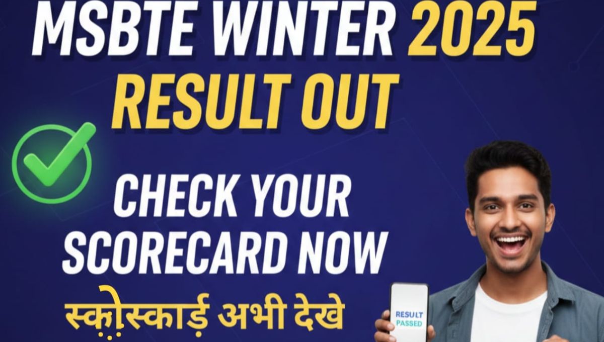 MSBTE Winter Semester Result 2025