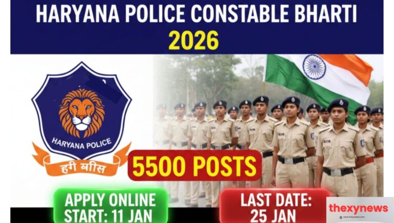 Haryana Police Constable Bharti 2026