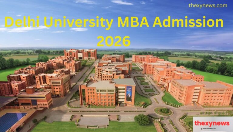 Delhi University MBA Admission 2026