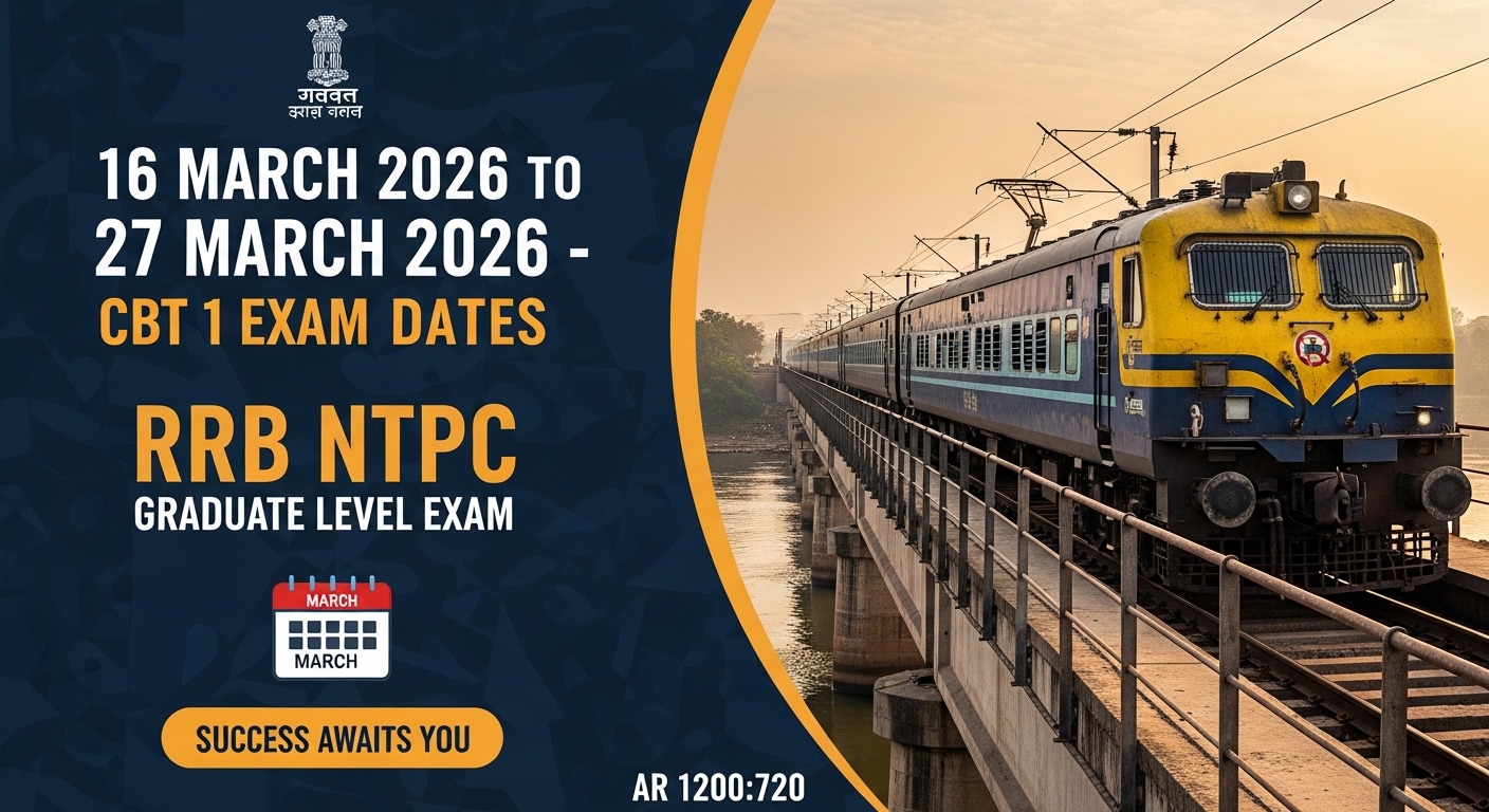 RRB NTP Exam Date 2026