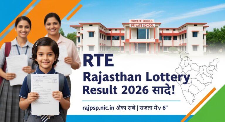 RTE Rajasthan Post Lottery Process 2026